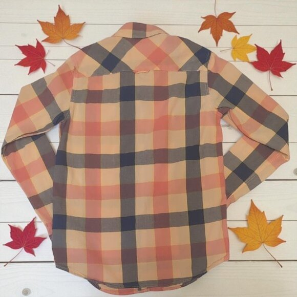 Roots Plaid Button-Up - Picture 2 of 6